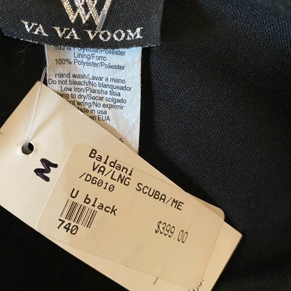 Va Va Voom scuba evening gown - Picture 2 of 7